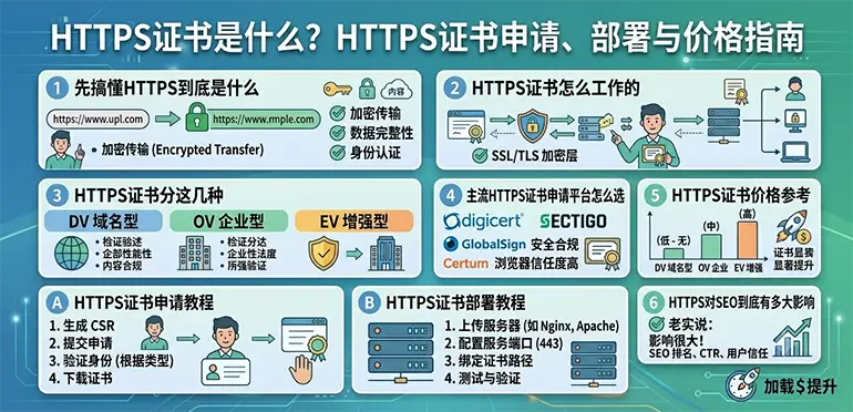 HTTPS证书是什么？HTTPS证书申请、部署与价格指南